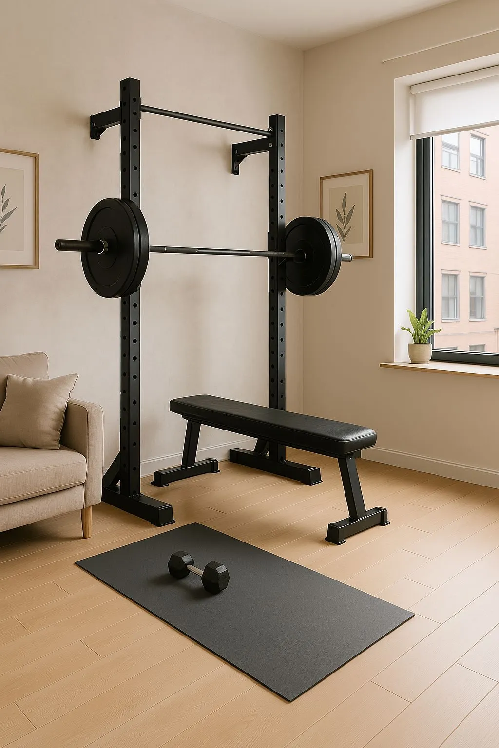 folding power rack